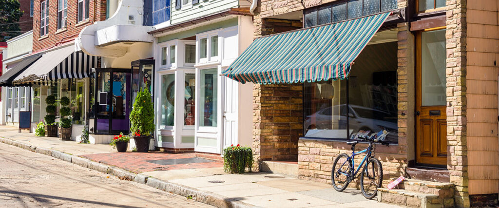 perrier esquerre storefronts buildings street bicycle